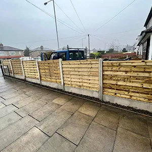 driveway patio fence