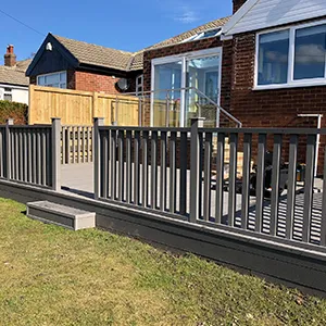 full width decking