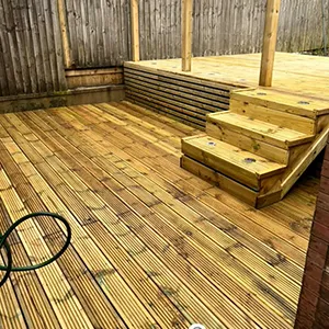 garden decking large