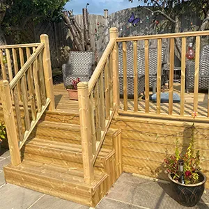 pale decking