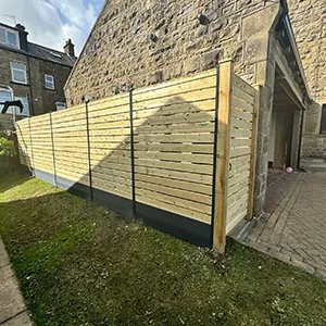 yellow fence
